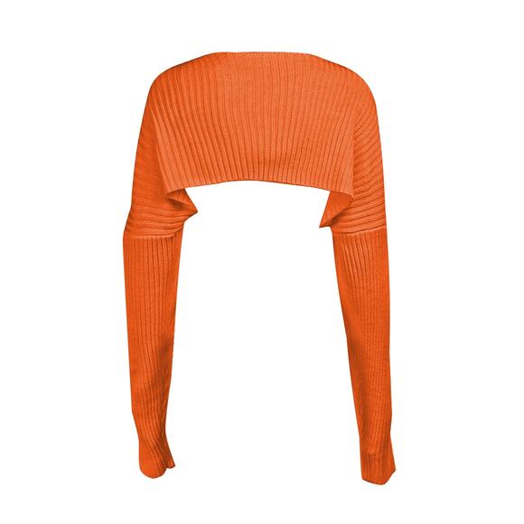 Cropped Knit Bolero Cardigan - Picture 3 of 4